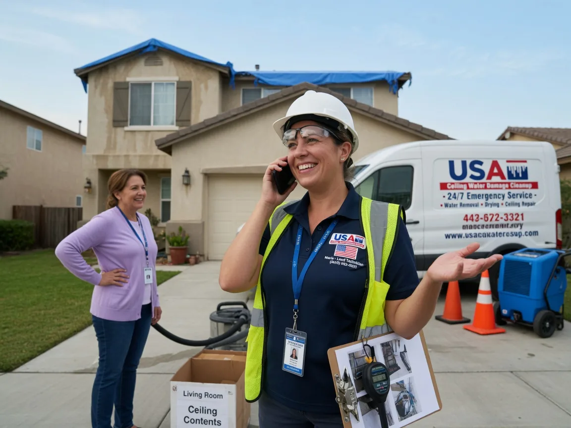 Ceiling Water Damage Restoration Fond Du Lac, WI FAQs